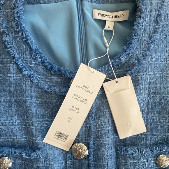 Veronica Beard “laurel dress” tweed size 14 - Picture 3 of 4